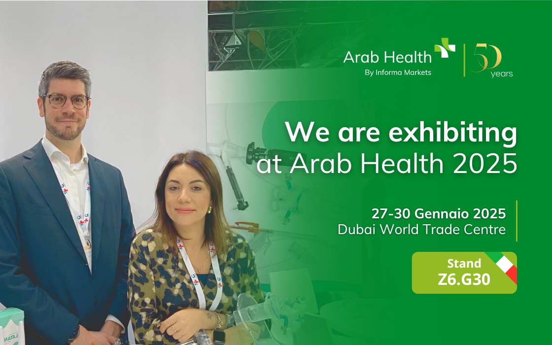 Vi aspettiamo ad Arab Health 2025 dal 27 al 30 gennaio 2025 presso il Dubai World Trade Centre. Non perdete l’occasione di incontrare Sapi Med ad Arab Health 2025: il futuro della salute passa da qui!